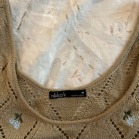 Knitted tank top - Picture 2 of 3